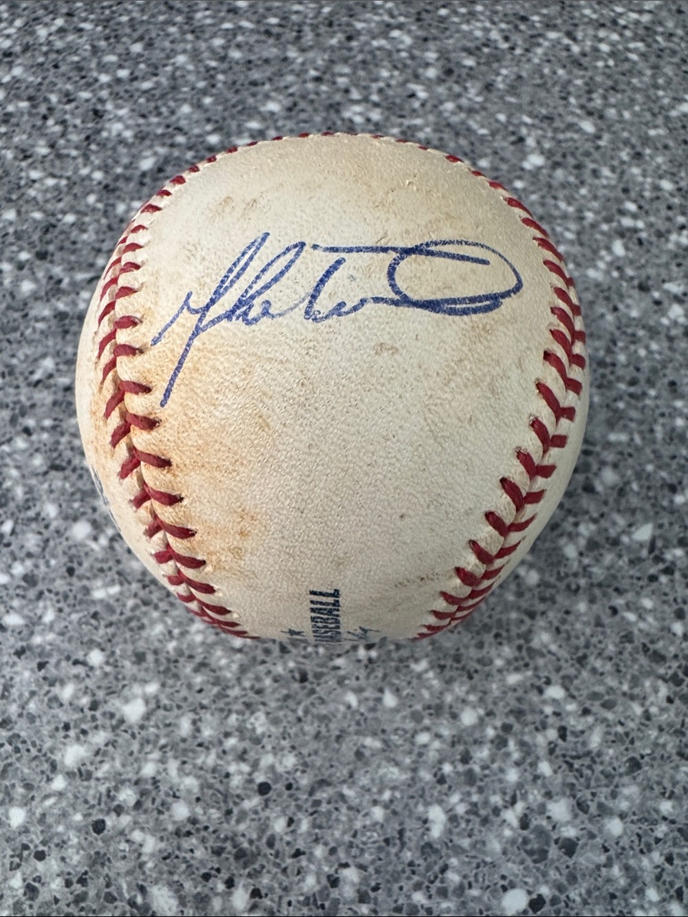 Mike Timlin Autographed Baseball